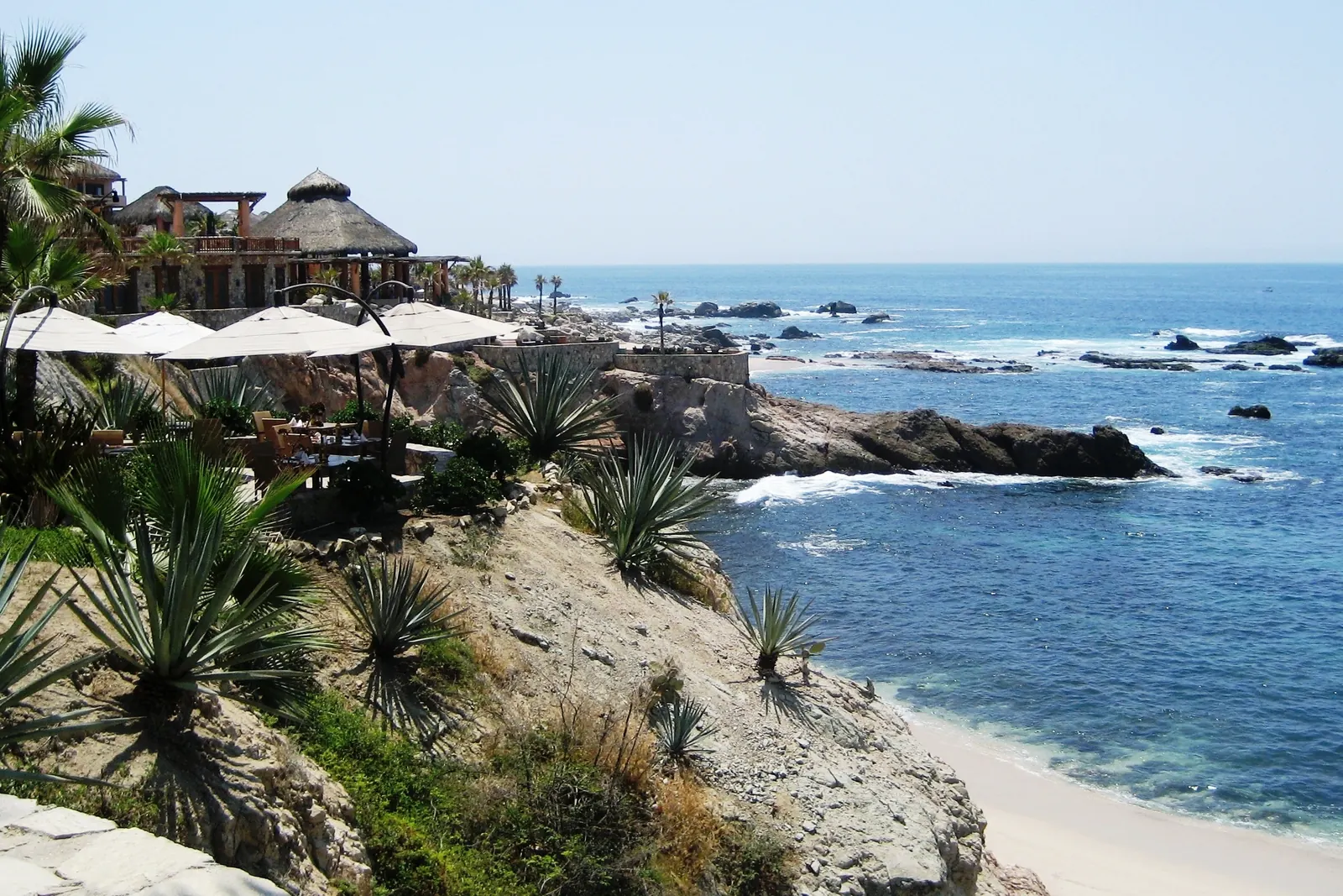 Villas of Esperanza on the cliff above the Sea of Cortez, 2008