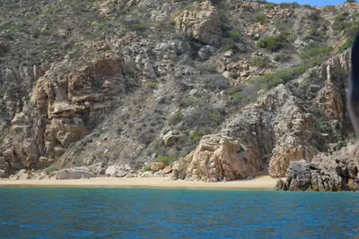 Small beach on the Land's End peninsula of Cabo San Lucas