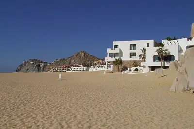 Hotel Solmar on Playa Solmar, Cabo San Lucas, in December 2003