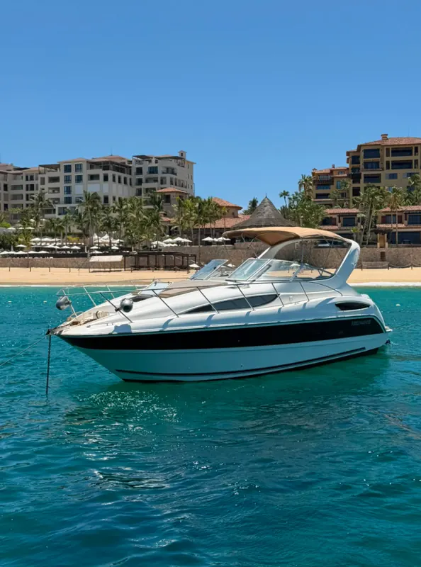 Bayliner 33, yate tipo express en renta privada en Cabo San Lucas